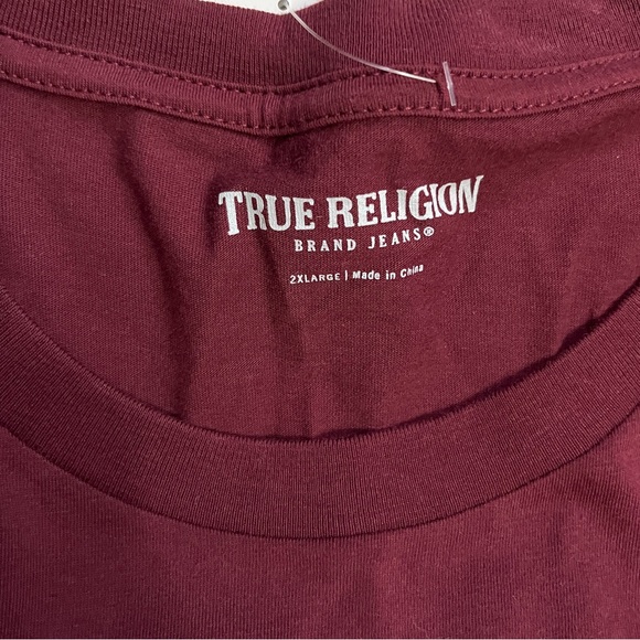 NWT - True Religion Men’s Alumni Print T Shirt - Size XXL - Picture 6 of 7